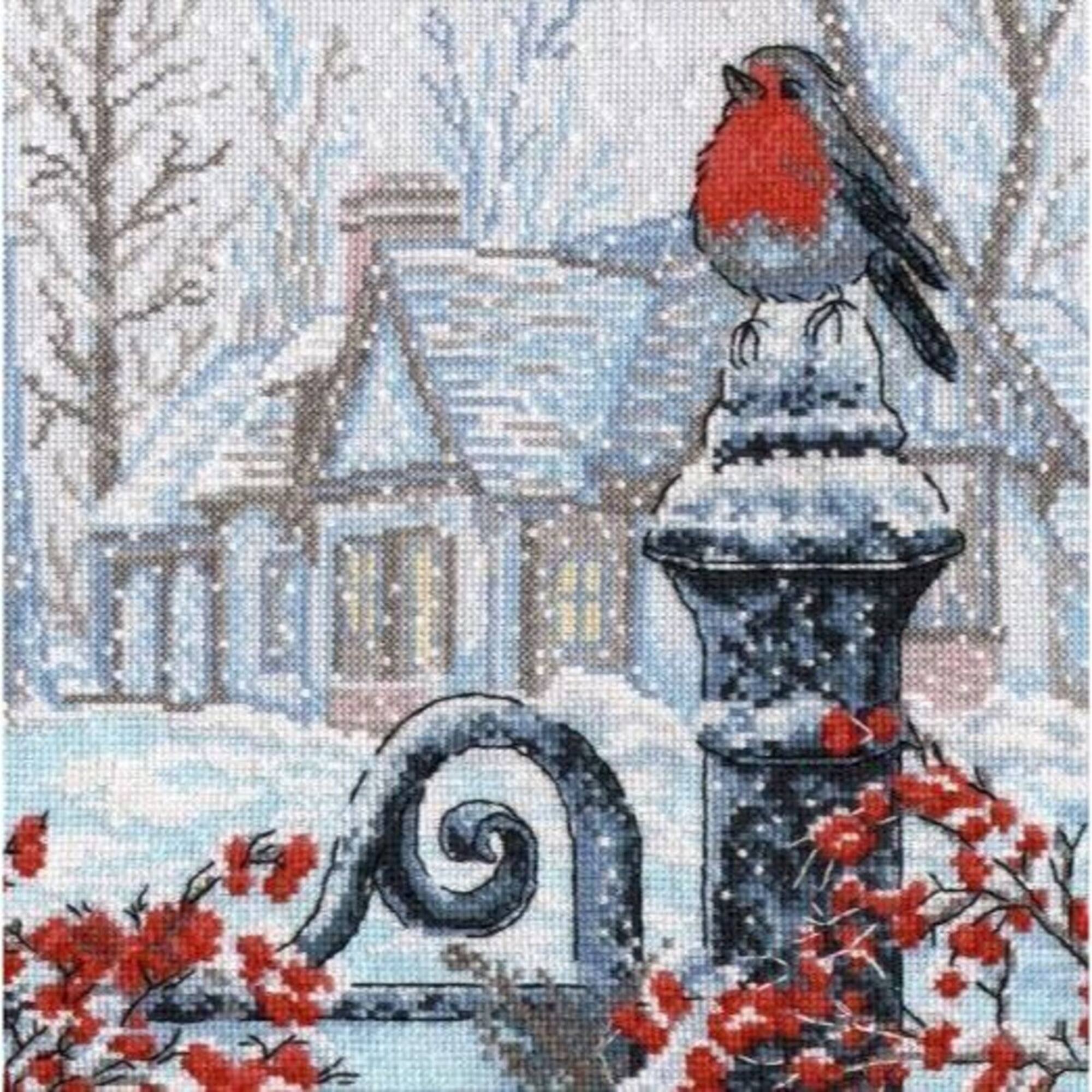Oven Christmas Morning Cross Stitch Kit